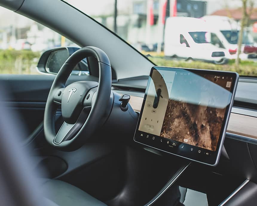 Tesla Interior Tesla Interior